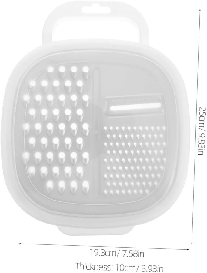 Stainless Steel Vegetable Grater Cheese Shredder Kitchen Tool Easy to Clean - Image 2
